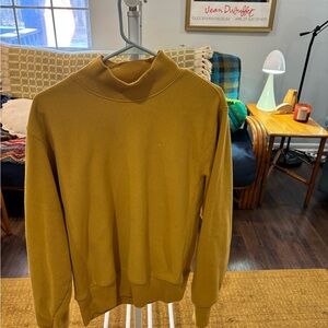 Champion Men's Gold Turtleneck Sweater